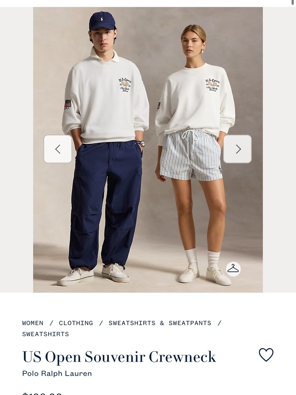 Polo by Ralph Lauren Crewneck US OPEN